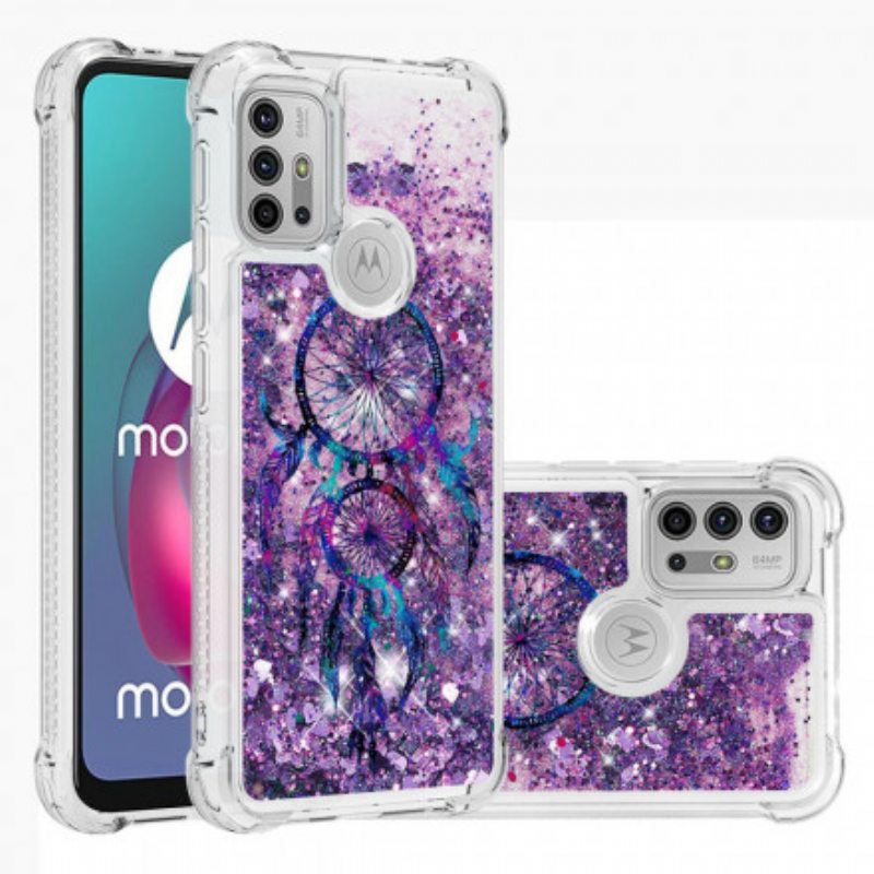 Kuori Moto G30 / G10 Glitter Dream Catcher