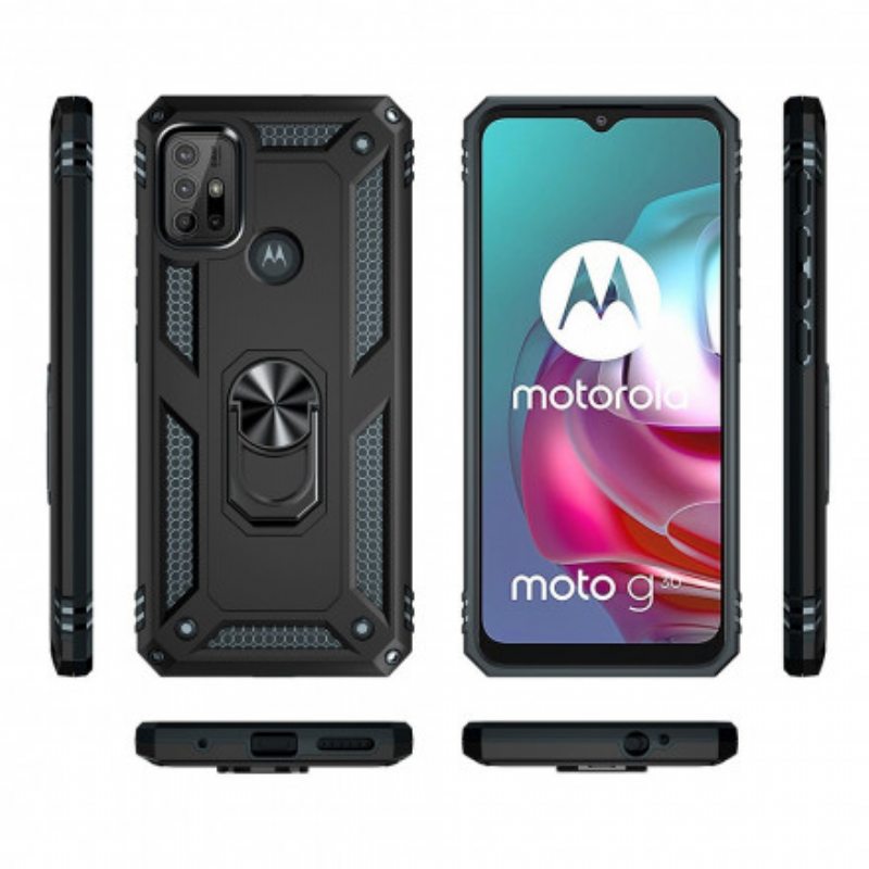 Kuori Moto G30 / G10 Premium-sormus