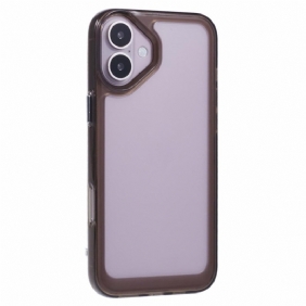 Case iPhone 16 Puhelinkuoret Läpinäkyvä Hybridi