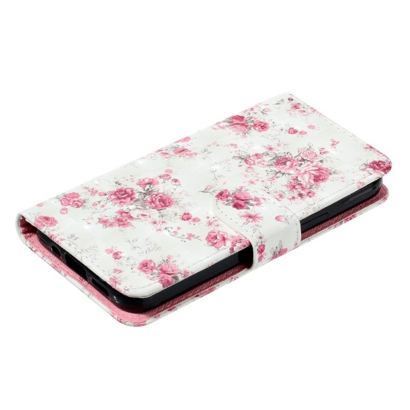 Kotelot iPhone 16 Strap Roses