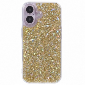 Kuori iPhone 16 Glitteriä