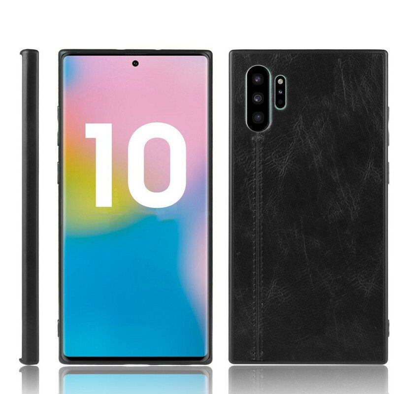 Case Samsung Galaxy Note 10 Plus Tyyliset Nahkaompeleet