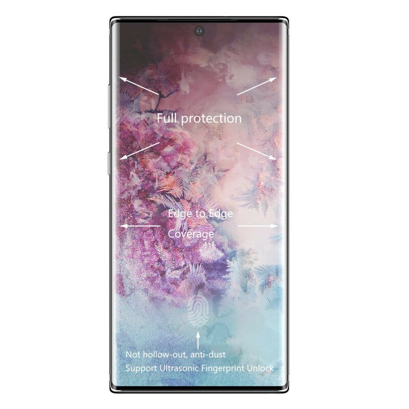 Karkaistu Lasisuoja Samsung Galaxy Note 10 Plus Hat Prince:Lle