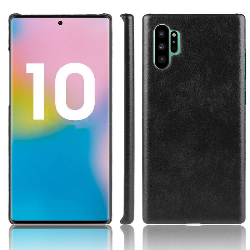 Kuori Samsung Galaxy Note 10 Plus Klassinen Litsi-nahkaefekti