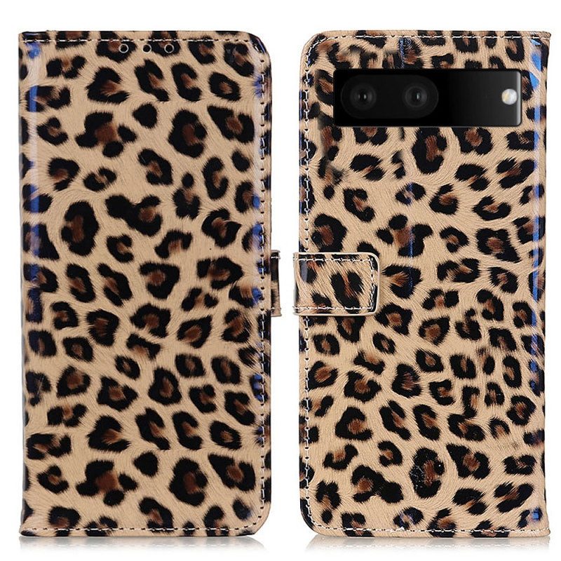 Flip Case Google Pixel 7 Leopardin Ihovaikutus