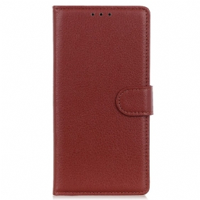 Kotelot Google Pixel 7 Perinteinen Litchi Faux Leather