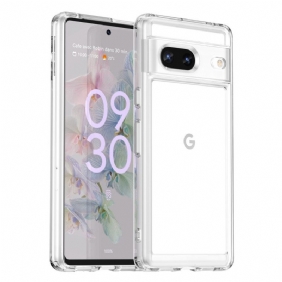 Kuori Google Pixel 7 Läpinäkyvä Hybridi