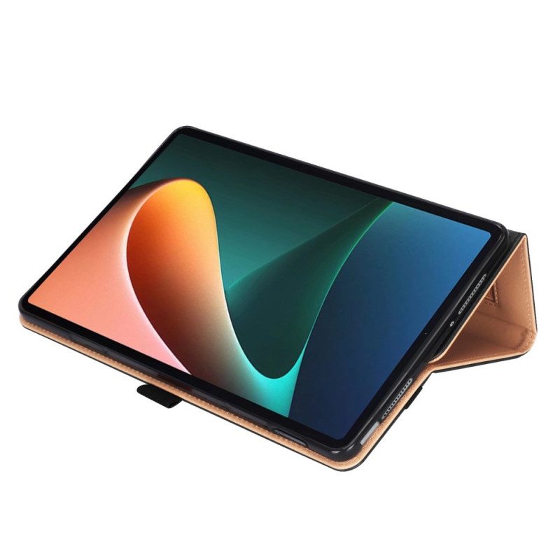 Kuoret Xiaomi Pad 5 Tyylillinen Nahkayritys