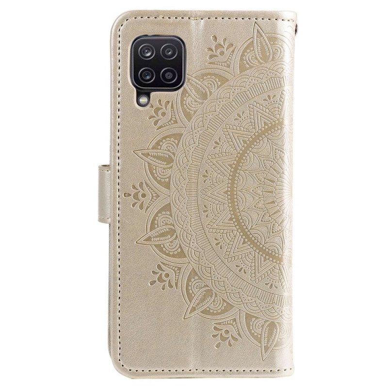 Kotelot Samsung Galaxy M33 5G Suojaketju Kuori Strappy Sun Mandala