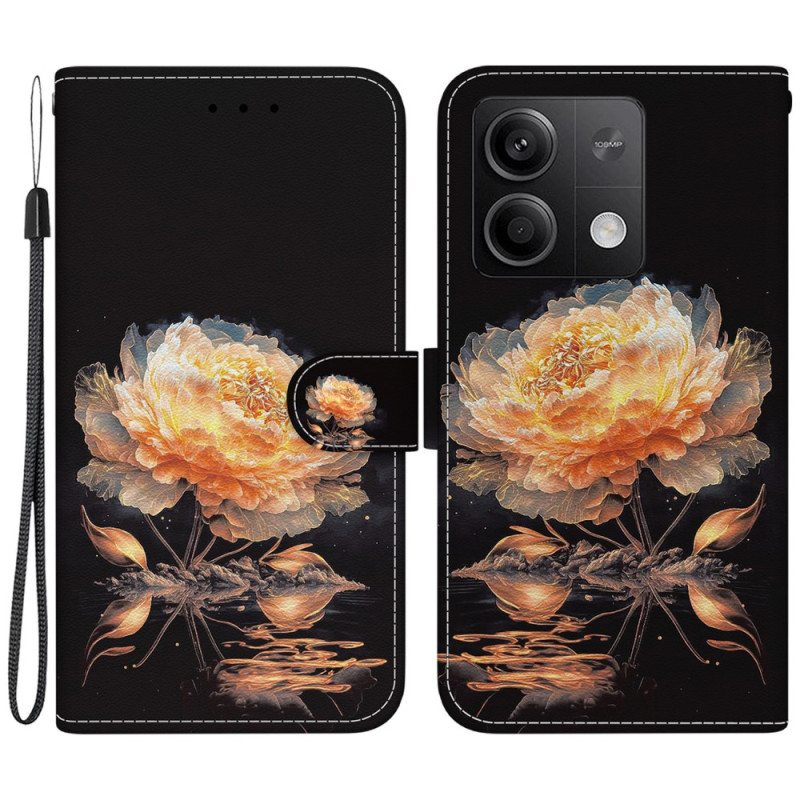 Kotelot Xiaomi Redmi Note 13 5g Kultainen Pioni Lnaièressa