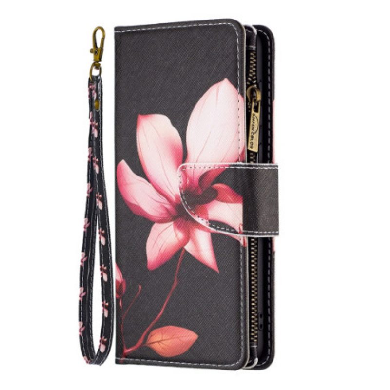 Kuoret Xiaomi Redmi Note 13 5g Lotus Strap -lompakko