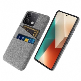 Kuori Xiaomi Redmi Note 13 5g Kangas Kaksoiskorttipidike Suojakuori