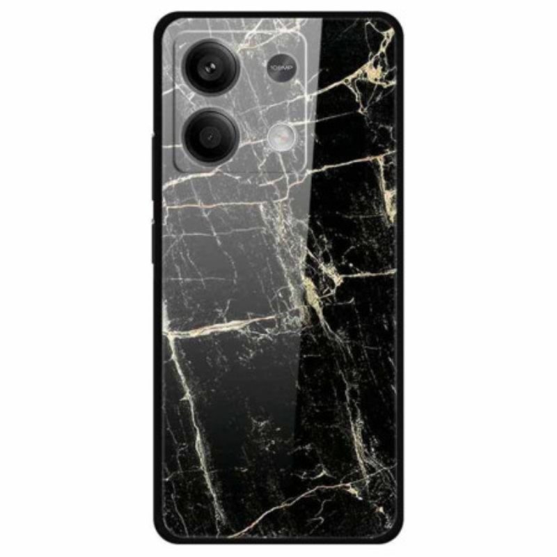 Kuori Xiaomi Redmi Note 13 5g Platinum Black Pattern Tempered Glass