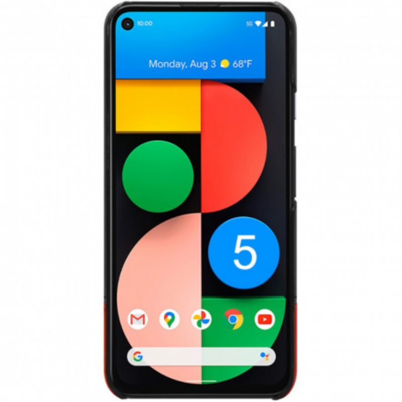 Kuori Google Pixel 5 Imak Ruiyi -sarjan Nahkaefekti