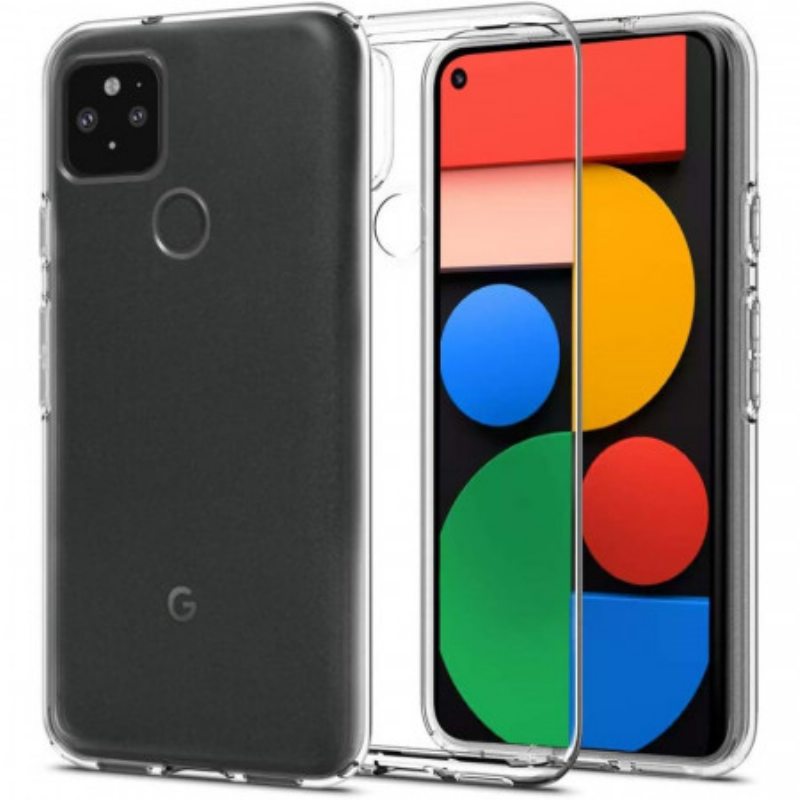 Kuori Google Pixel 5 Läpinäkyvä Kristallinkirkas