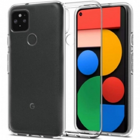 Kuori Google Pixel 5 Läpinäkyvä Kristallinkirkas