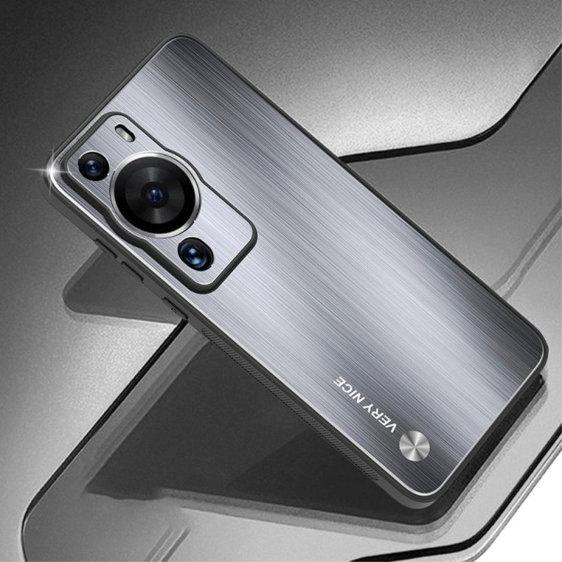 Case Huawei P60 Pro Harjattua Alumiinia