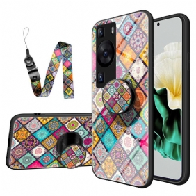 Kuori Huawei P60 Pro Patchwork