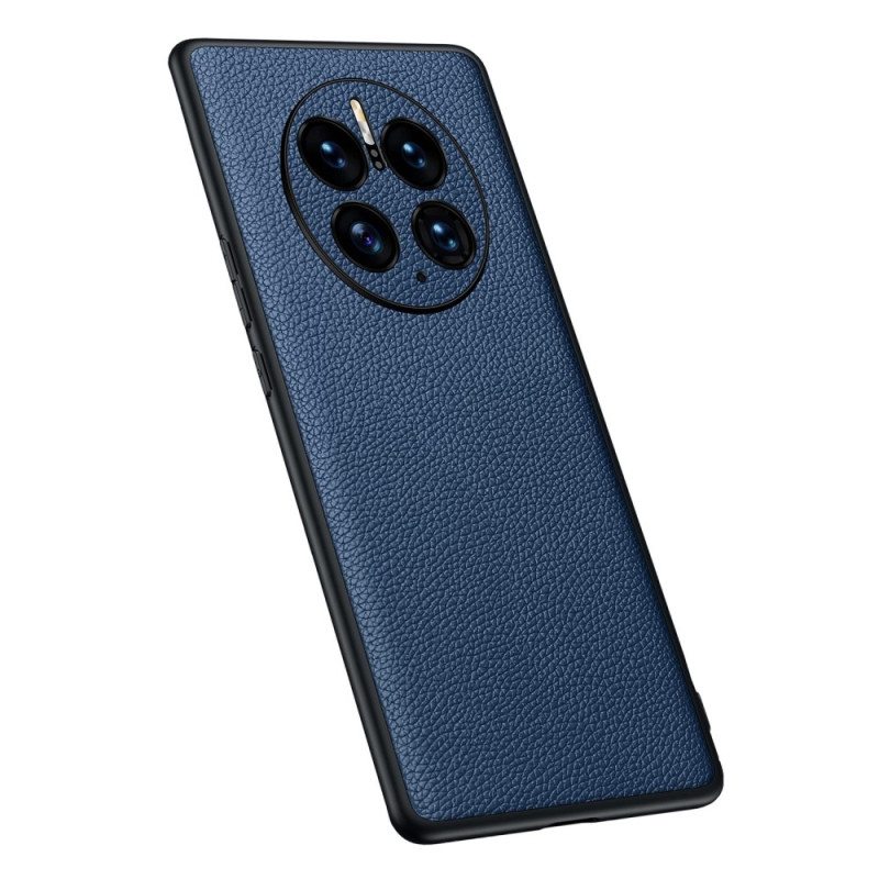 Case Huawei Mate 50 Pro Aitoa Litsi-nahkaa