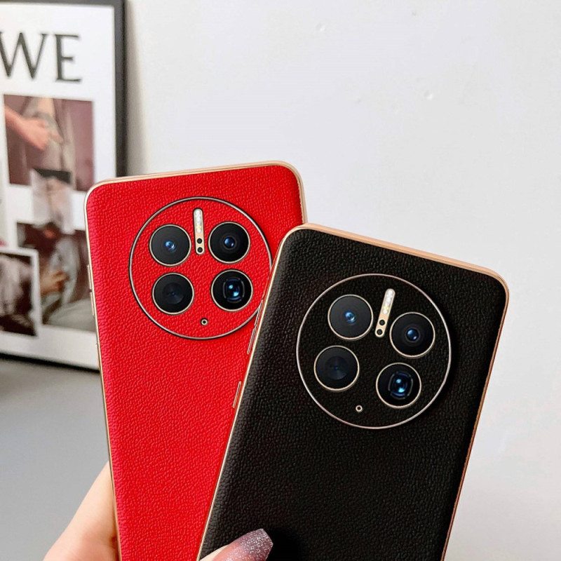 Case Huawei Mate 50 Pro Aitoa Nahkaa Eleganssia