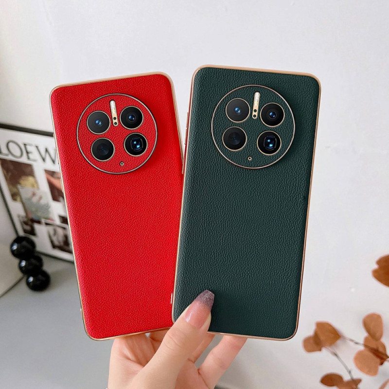 Case Huawei Mate 50 Pro Aitoa Nahkaa Eleganssia