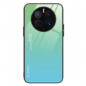 Case Huawei Mate 50 Pro Karkaistu Lasi Ole Oma Itsesi