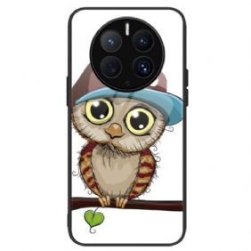 Kuori Huawei Mate 50 Pro Bad Owl Karkaistu Lasi