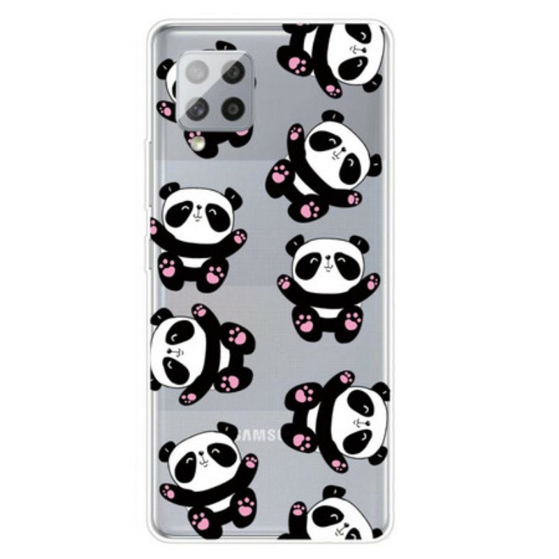 Case Samsung Galaxy A42 5G Top Panda Fun