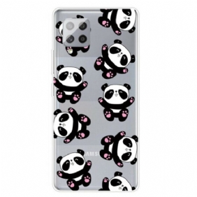 Case Samsung Galaxy A42 5G Top Panda Fun