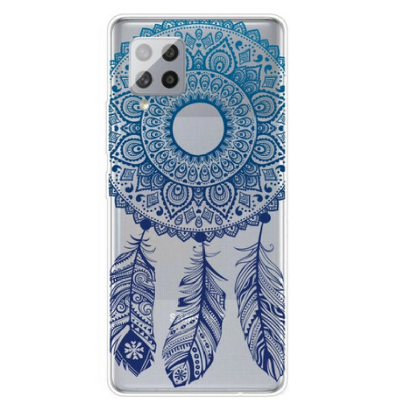 Case Samsung Galaxy A42 5G Yksikukkainen Mandala