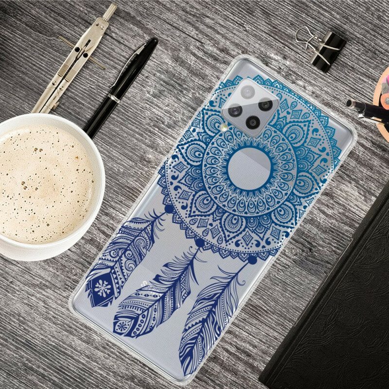 Case Samsung Galaxy A42 5G Yksikukkainen Mandala