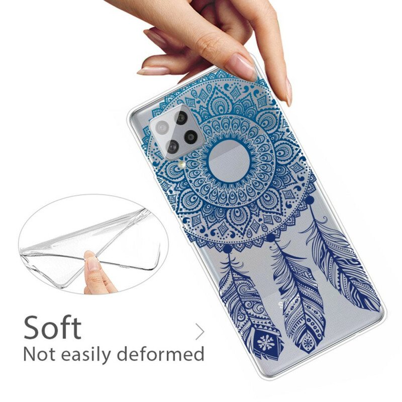 Case Samsung Galaxy A42 5G Yksikukkainen Mandala