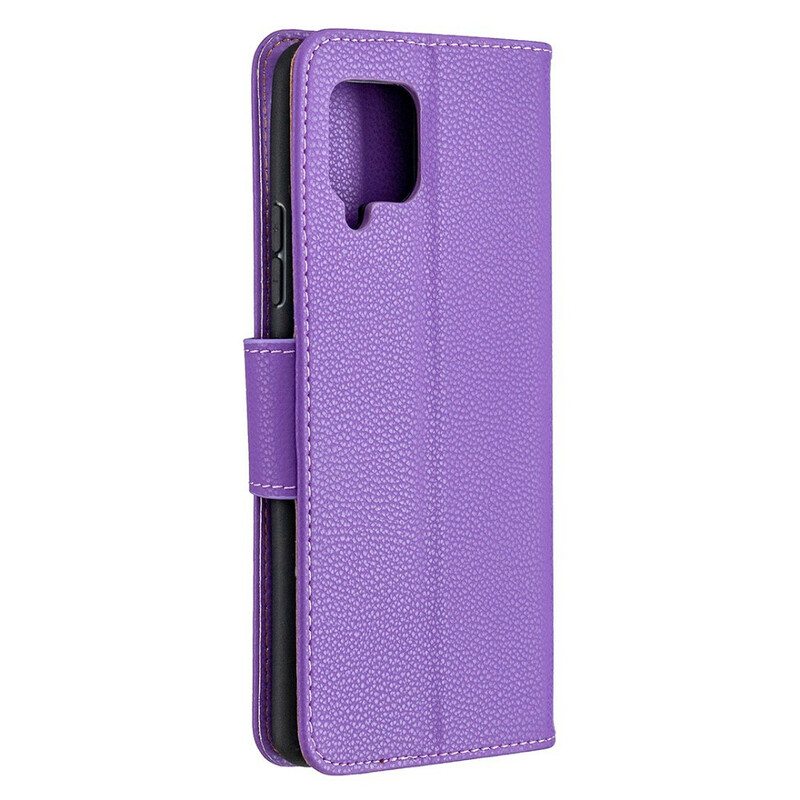 Flip Case Samsung Galaxy A42 5G Kotelot Flip Litsi Rabat Oblique