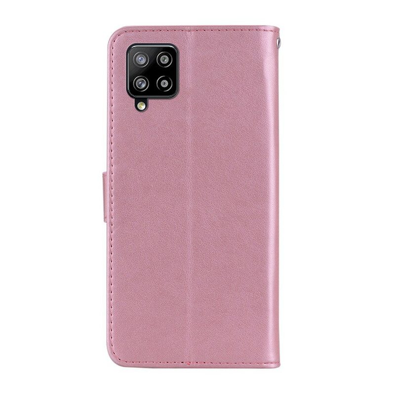 Kotelot Samsung Galaxy A42 5G Pöllö Mandala Ja Charm