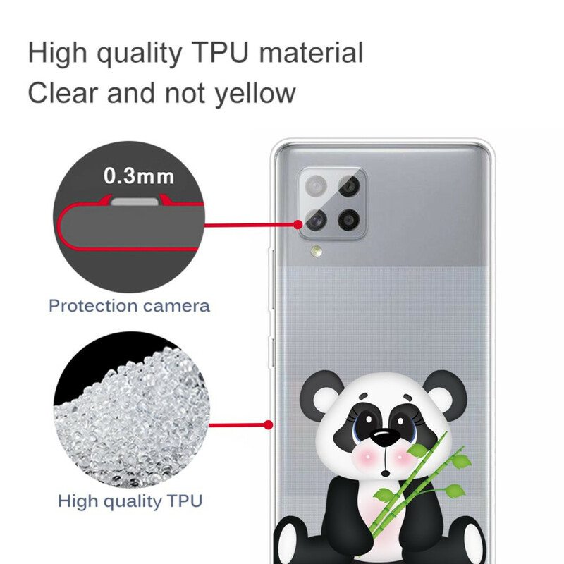 Kuori Samsung Galaxy A42 5G Saumaton Surullinen Panda