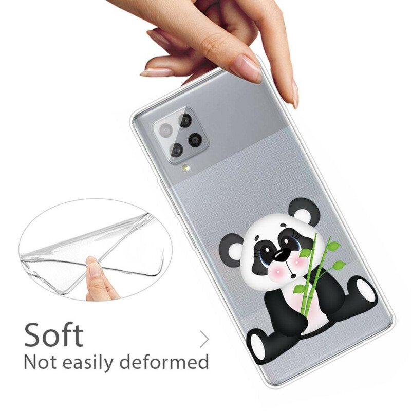 Kuori Samsung Galaxy A42 5G Saumaton Surullinen Panda