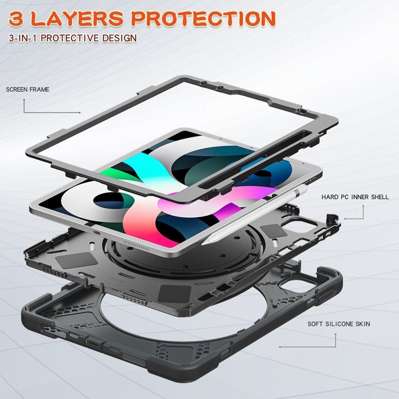 Case iPad Pro 11" (2020) Hybridi Rengas-pyörivä Teline