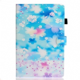 Flip Case iPad Pro 11" (2020) Akvarelli Kukkia