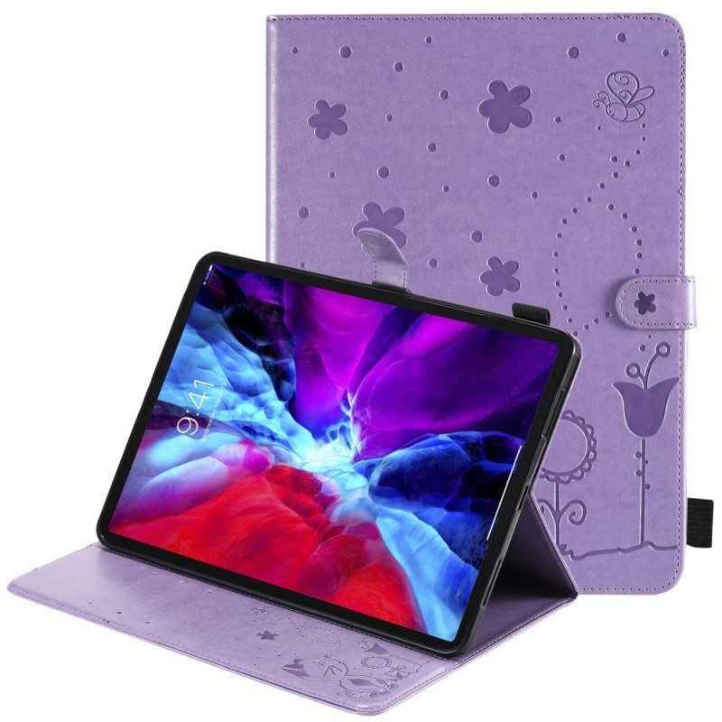 Flip Case iPad Pro 11" (2020) Kissa Ja Mehiläiset