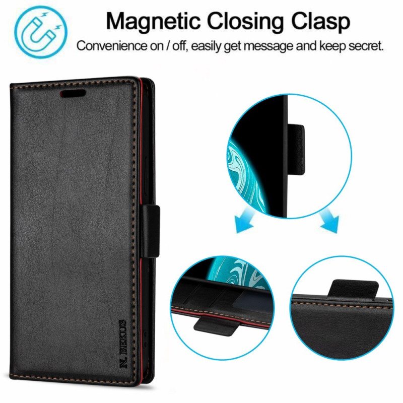 Flip Case Xiaomi 13 Pro Ln.bekus Nahkaefekti