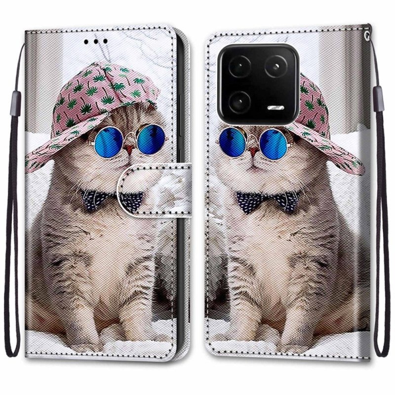 Kotelot Xiaomi 13 Pro Suojaketju Kuori Yo Cat Hihnalla