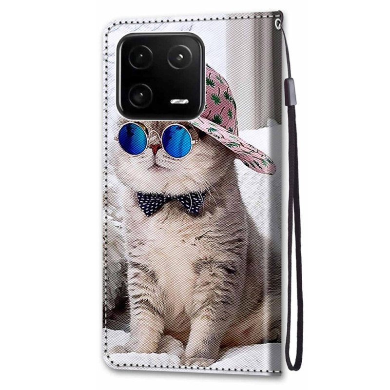 Kotelot Xiaomi 13 Pro Suojaketju Kuori Yo Cat Hihnalla