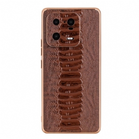 Kuori Xiaomi 13 Pro Crocodile Style Aitoa Nahkaa