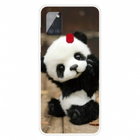 Kuori Samsung Galaxy A21s Joustava Panda