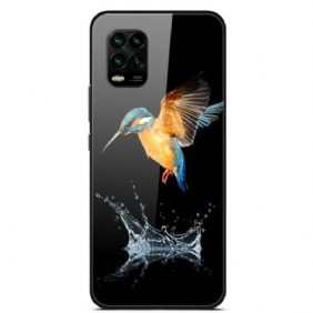 Kuori Xiaomi Mi 10 Lite Crown Bird Karkaistu Lasi