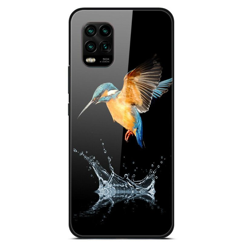 Kuori Xiaomi Mi 10 Lite Crown Bird Karkaistu Lasi