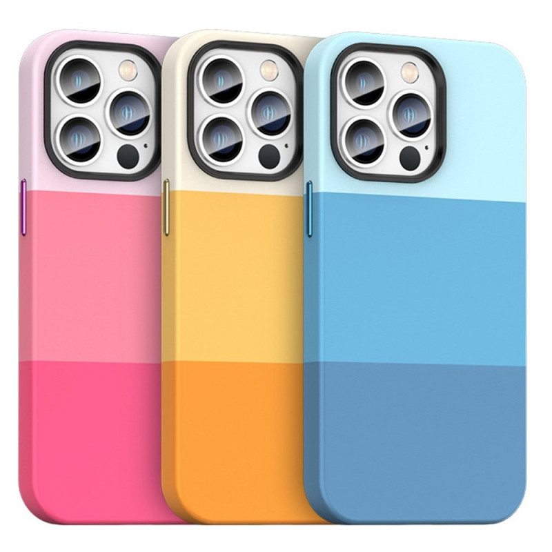 Case iPhone 14 Plus Värilliset Nauhat