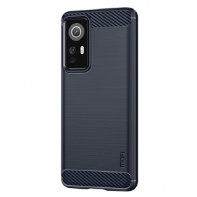 Case Xiaomi 12 / 12X Mofi Harjattu Hiilikuitu