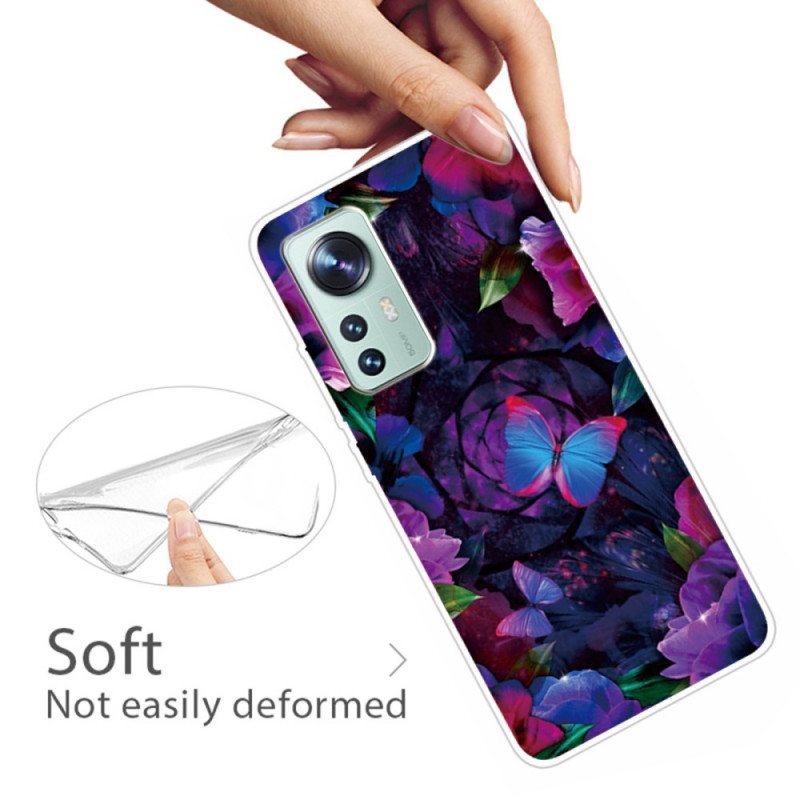 Case Xiaomi 12 / 12X Muunnelma Perhosia