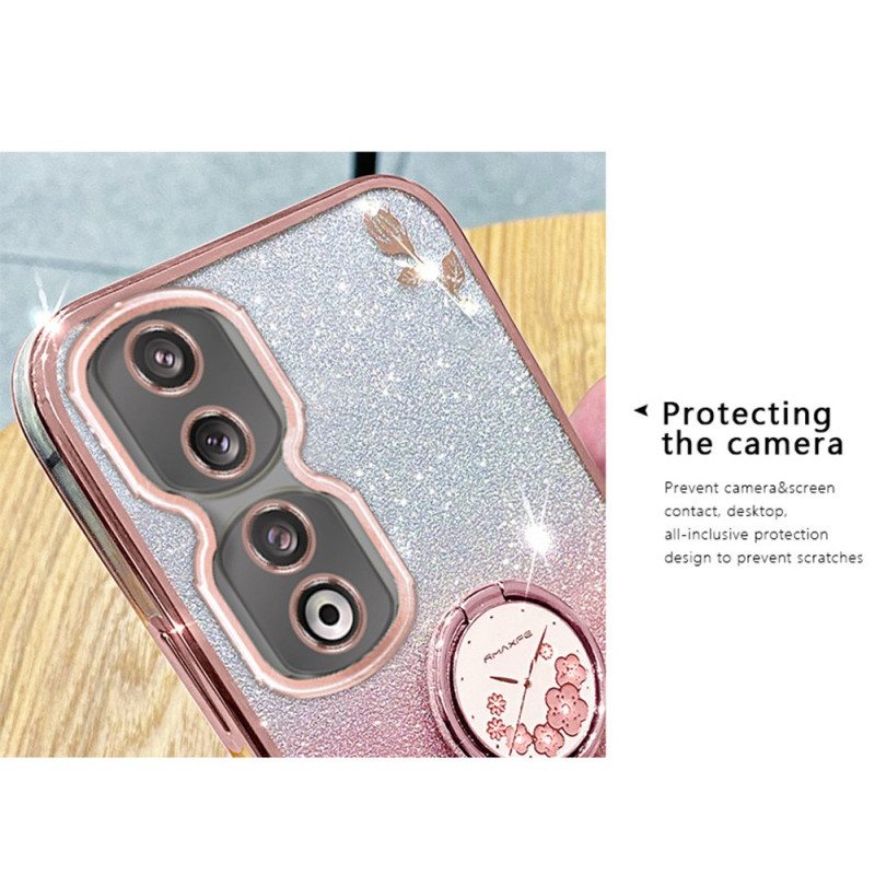 Kuori Honor 90 Pro Glitteri- Ja Handsfree-tuki